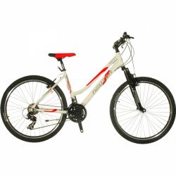Mountain Bike kerékpár Neuzer Mistral 50 női fehér-piros City kerékpár Neuzer