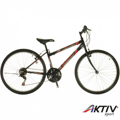 Mountain Bike kerékpár Nelson 18 fekete-piros