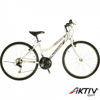 Mountain Bike kerékpár Nelson 18 fehér-fekete női
