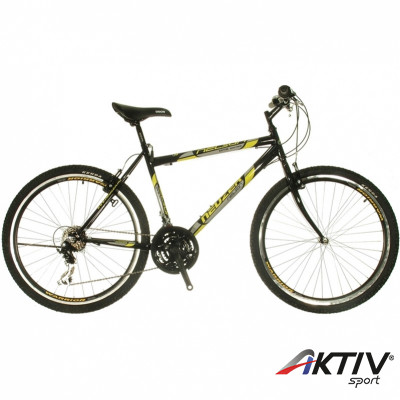 Mountain Bike kerékpár Nelson 18 fekete-citrom férfi
