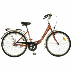 City kerékpár Neuzer Balaton bordó City kerékpár Neuzer