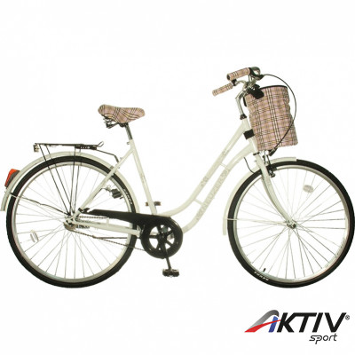 City Kerékpár Neuzer Classic Premium fehér-lila