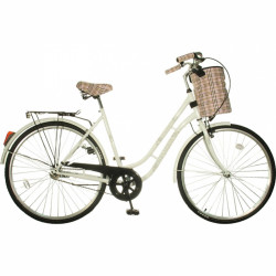 City Kerékpár Neuzer Classic Premium fehér-lila City kerékpár Neuzer