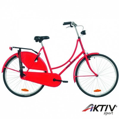 City Kerékpár Neuzer Holland piros-fekete