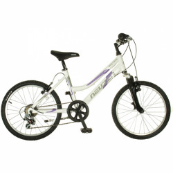 Gyerek kerékpár Neuzer Mistral 20 fehér-lila 20 col - lány kerékpár Neuzer