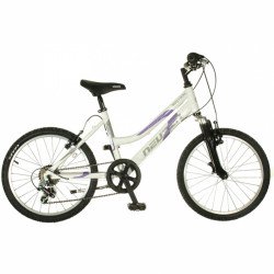 Gyerek kerékpár Neuzer Mistral 20 fehér-lila 20 col - lány kerékpár Neuzer