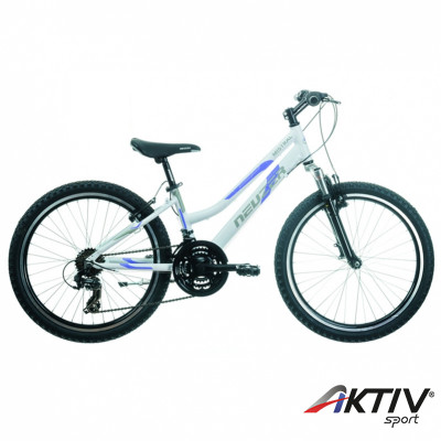 Gyerek kerékpár Neuzer Mistral 24 fehér-lila