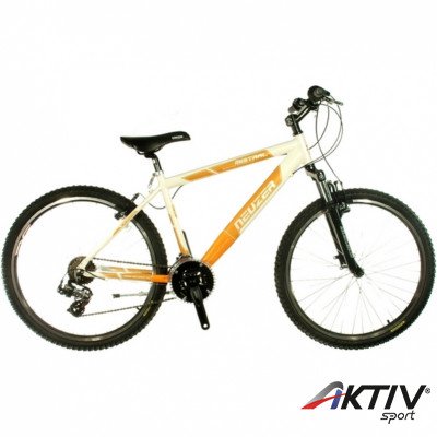 Mountain bike Neuzer Mistral 30 fehér-narancs férfi