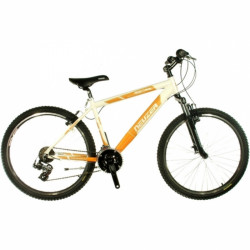 Mountain bike Neuzer Mistral 30 fehér-narancs férfi 26 col - férfi MTB Neuzer
