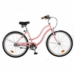 Cruiser kerékpár Beach rózsaszín női Cruiser kerékpár Neuzer