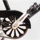 Cruiser kerékpár California fekete férfi