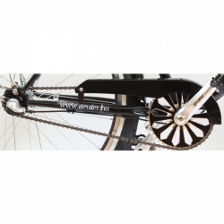 Cruiser kerékpár California fekete férfi