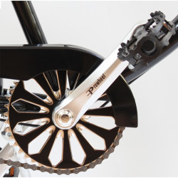 Cruiser kerékpár California fekete férfi