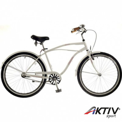 Cruiser kerékpár California fehér férfi