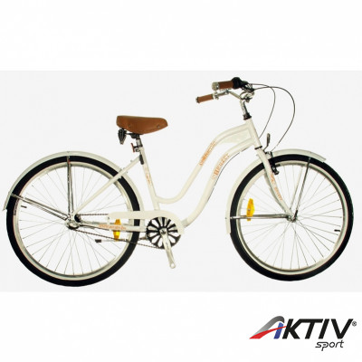 Cruiser kerékpár California fehér női