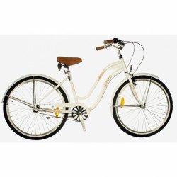 Cruiser kerékpár California fehér női Cruiser kerékpár Neuzer