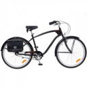 Cruiser kerékpár Road férfi fekete-barna