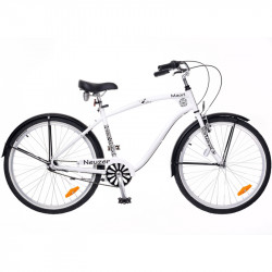 Cruiser kerékpár Maori férfi fehér