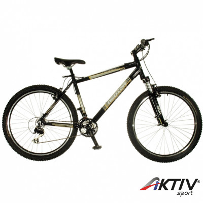 Mountain bike kerékpár Neuzer Tempest fekete-citrom