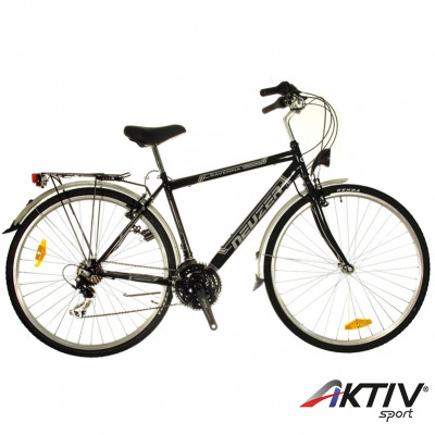 Trekking kerékpár Ravenna 30 férfi fekete-szürke