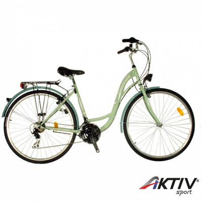 Trekking kerékpár Ravenna 30 női pisztácia