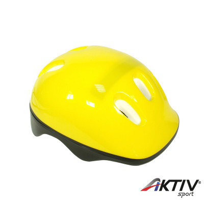 Kerékpár sisak EPS sárga M
