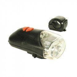 Elemes első lámpa kürttel Kerékpár tartozékok