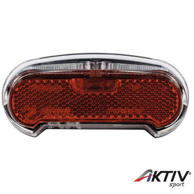 Lámpa hátsó dinamós riff steady csomagtartóra