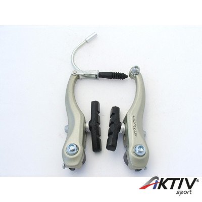 V-fék fékkonzol alu 110 mm pezsgő