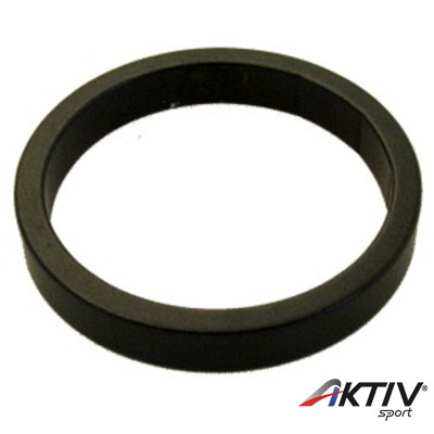 Kerékpár hézagoló 28,6 x 5 mm fekete alu