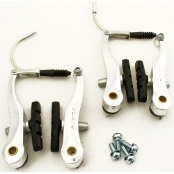 Kerékpár fékkonzol V-fék alu 110 mm ezüst Altrix Fékszett Altrix