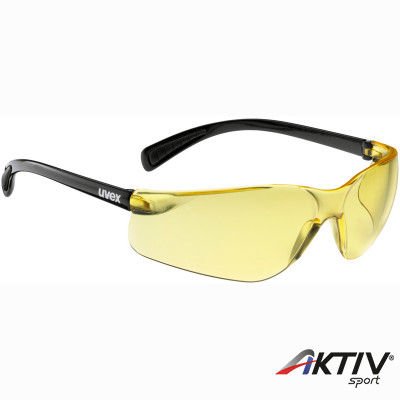 Kerékpáros szemüveg Uvex Flash sárga