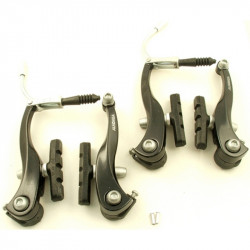 Kerékpár fékkonzol V-fék alu 110 mm fekete Altrix Fékszett Altrix