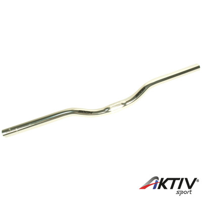 Kerékpár kormány MTB alu 580x6x30 mm ezüst