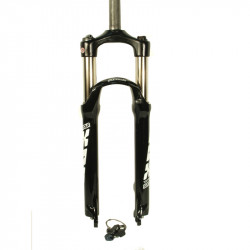 Kerékpár villa teleszkópos A-Head 1-1/8 10 mm XCR-32-RL-coil fekete Suntour Kerékpár tartozékok Suntour