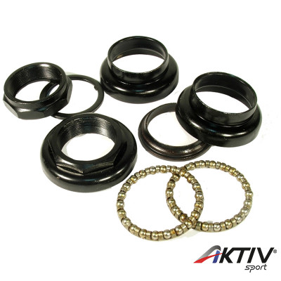 Kerékpár kormánycsapágy 25,4 acél fekete SF-HP09