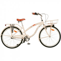 Cruiser kerékpár Hawaii krém/narancs női Cruiser kerékpár Neuzer