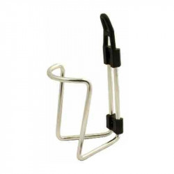 Kerékpár kulacstartó alumínium ezüst Sportszer