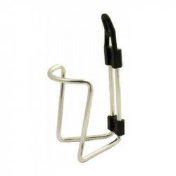 Kerékpár kulacstartó alumínium ezüst Sportszer