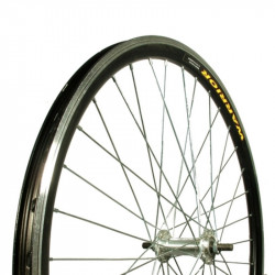 Kerékpár kerék 26-os első duplafalú alu menetes agy Warrior Kerékpár tartozékok