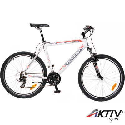 Mountain Bike kerékpár Mistral 50 2015 férfi fehér/szürke-piros
