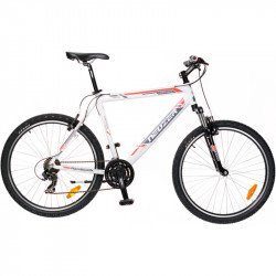 Mountain Bike kerékpár Mistral 50 2015 férfi fehér/szürke-piros 26 col - férfi MTB Neuzer