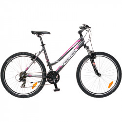 Mountain Bike kerékpár Mistral 50 2015 női antracit/fehér-pink 26 col - női MTB Neuzer