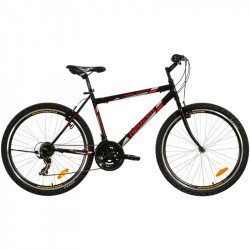 Mountain Bike kerékpár Nelson 30 2015 férfi fekete-piros 26 col - férfi MTB Neuzer