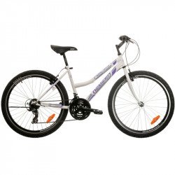 Mountain Bike kerékpár Nelson 30 2015 női fehér-fekete 26 col - női MTB Neuzer