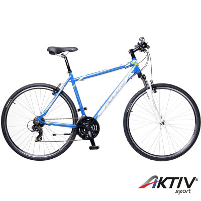 Cross kerékpár X1 férfi kék/fehér-bronz 2015