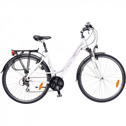 Trekking kerékpár Ravenna Acera női 2015 fehér/lila-szürke