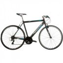 Országúti kerékpár Courier 2015 antracit/cián-fehér