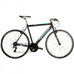 Országúti kerékpár Courier 2015 antracit/cián-fehér