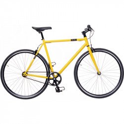 Fixi kerékpár Skid 2015 citrom-fekete Fixi kerékpár Neuzer
